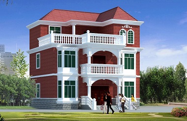 漂亮的三层自建房屋设计图，农村建房首选