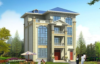 14*13m复式四层自建房屋设计图，造价60万左右