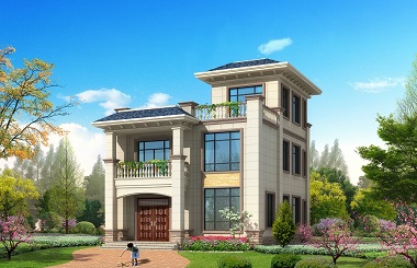 9.5*13m三层新中式自建别墅设计图，含全套完善施工图纸
