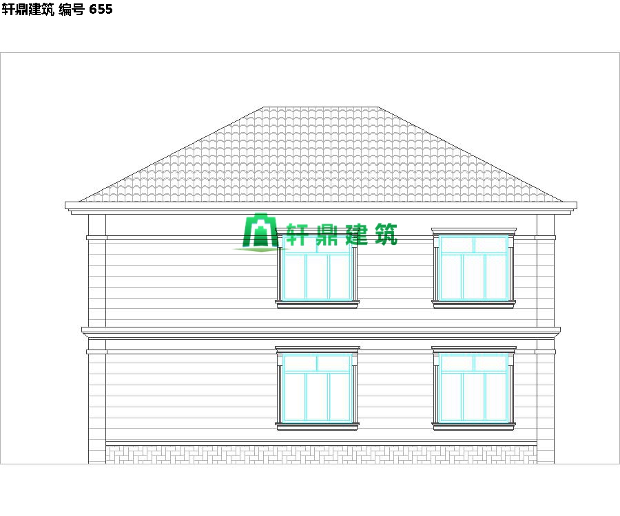 经典现代自建小别墅设计施工图07.jpg