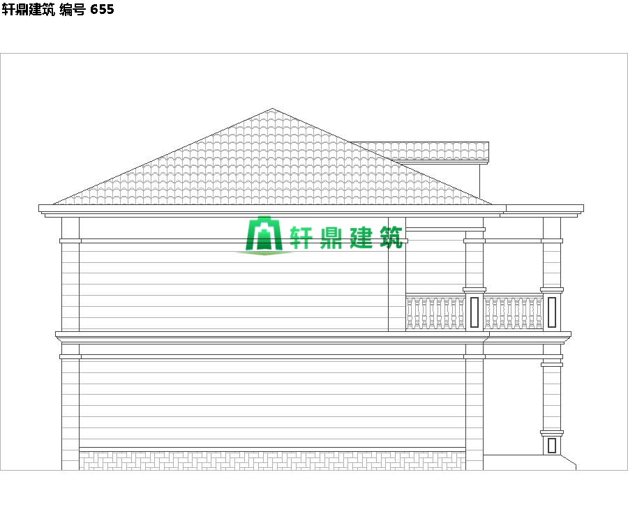 经典现代自建小别墅设计施工图09.jpg
