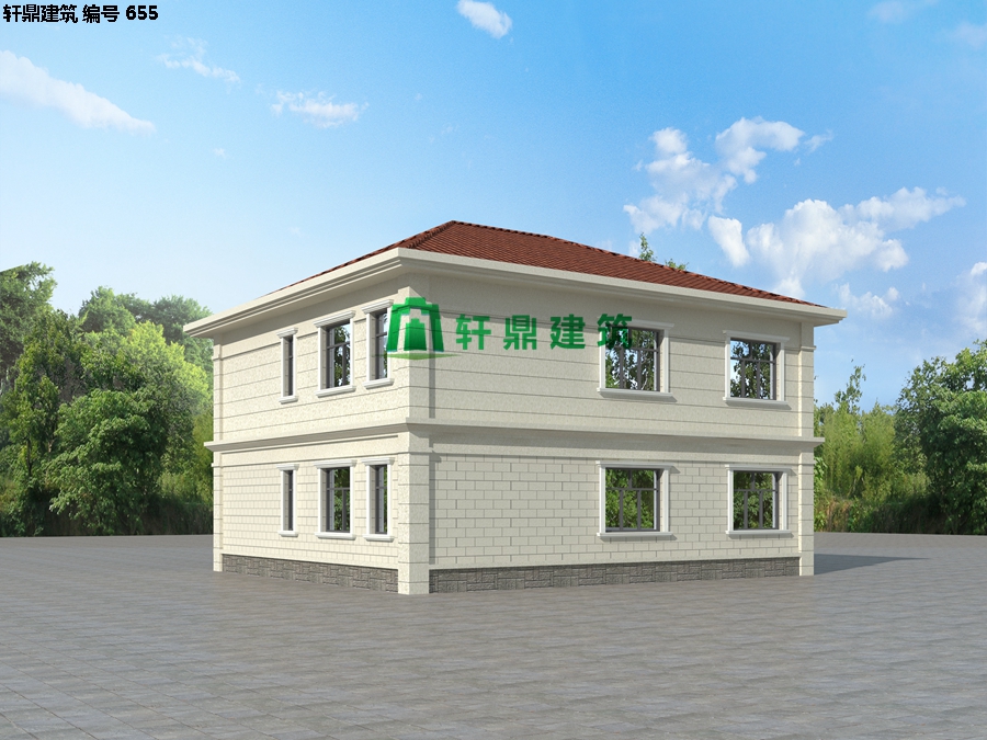 经典现代自建小别墅设计施工图01.jpg
