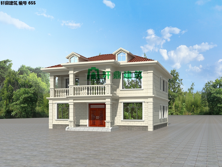 经典现代自建小别墅设计施工图03.jpg