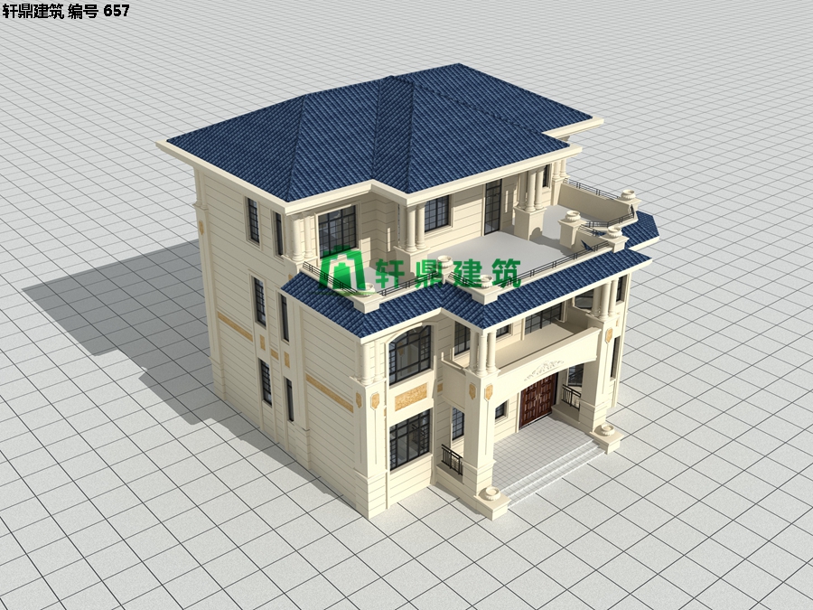 精品欧式三层自建别墅设计施工全套图纸03.jpg
