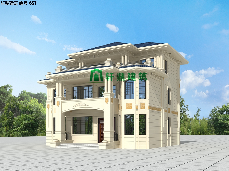 精品欧式三层自建别墅设计施工全套图纸01.jpg
