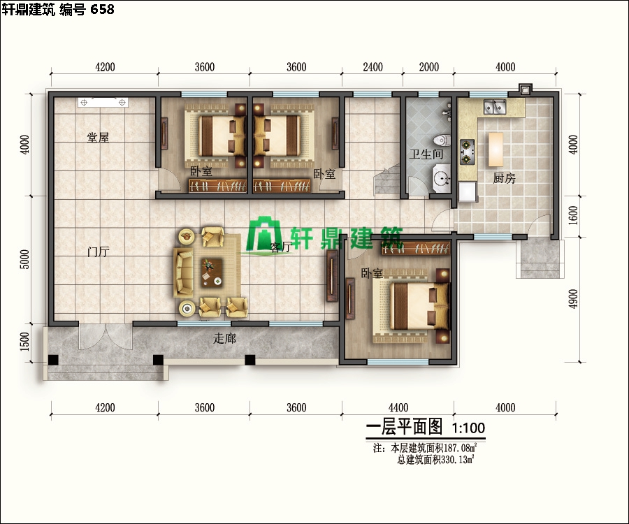 自建田园二层小别墅设计施工图09.jpg