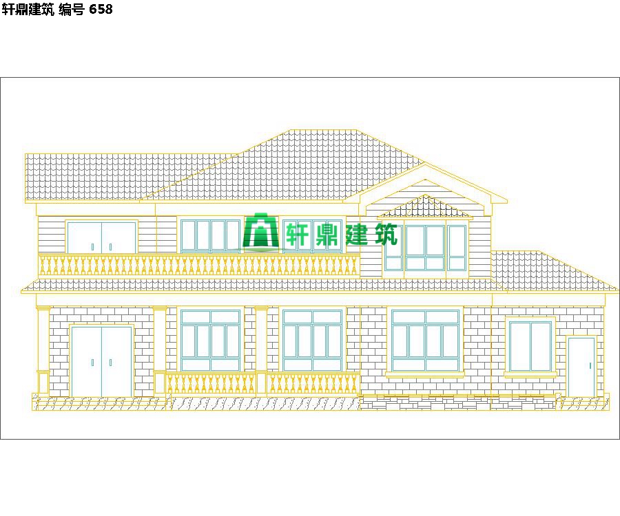 自建田园二层小别墅设计施工图05.jpg