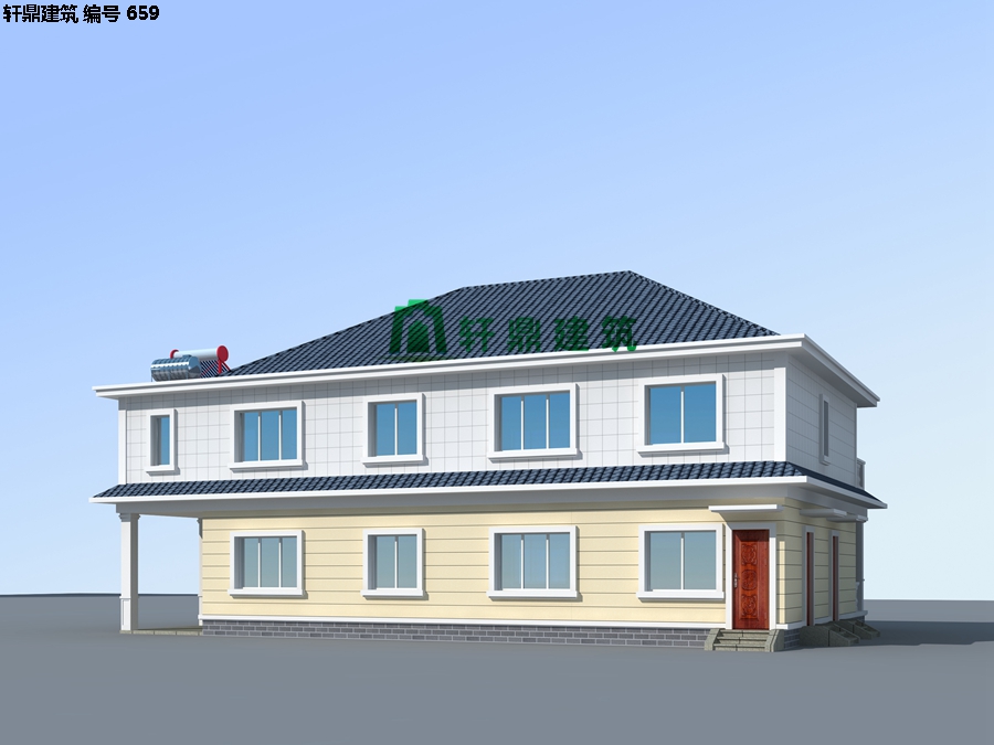 清新小二层自建别墅设计施工图07.jpg