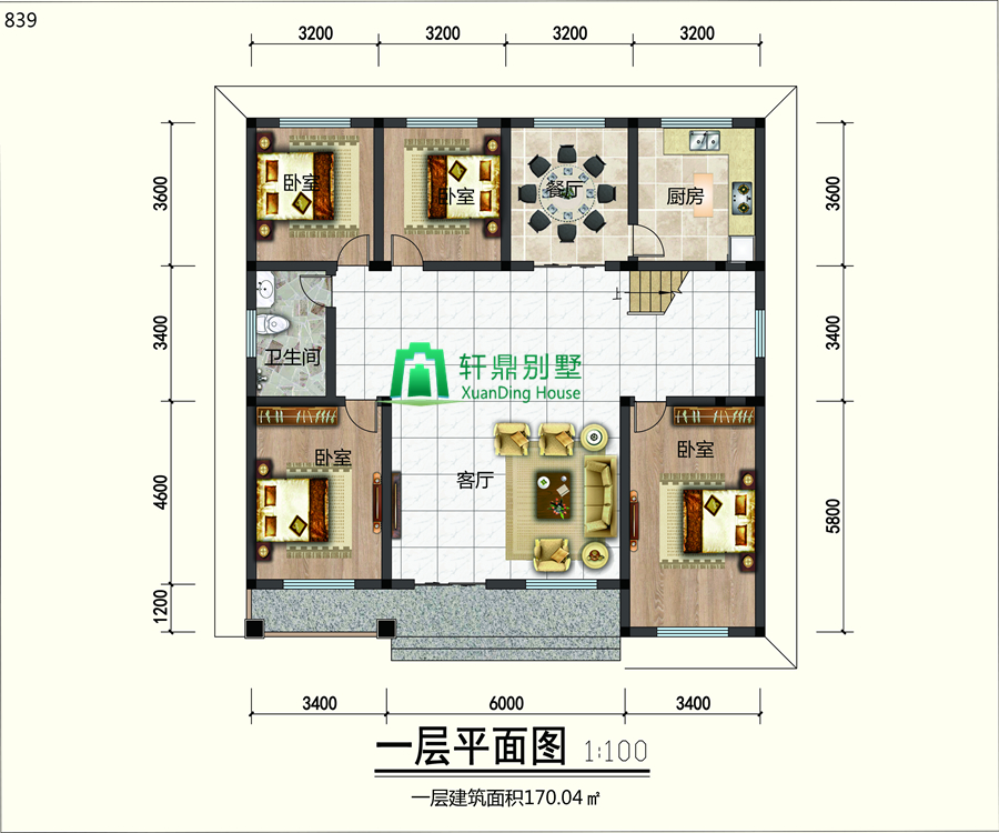 一层平面图